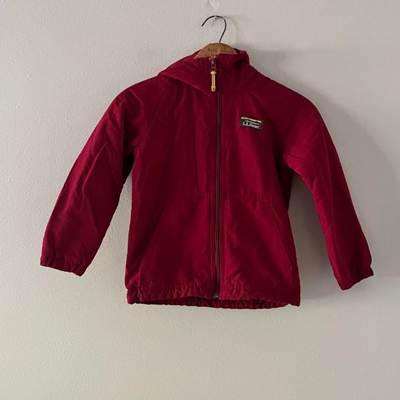 LL Bean Quilted Shell Jacket, Size 5/6 - Picture 1 of 6